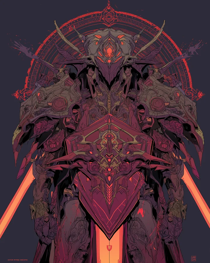 Sigil of the Ember Guard — an armored crest in ember-red beneath a guarded arch