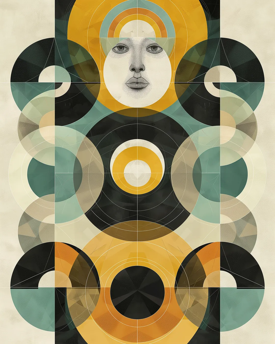 Second form of the Choir of Echoed Suns sigil — a solar emblem in layered gold